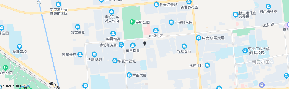 廊坊北凤道_公交站地图_廊坊公交_妙搜公交查询2024