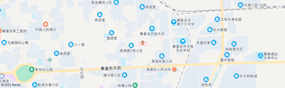 秦皇岛第三医院_公交站地图_秦皇岛公交_妙搜公交查询2024