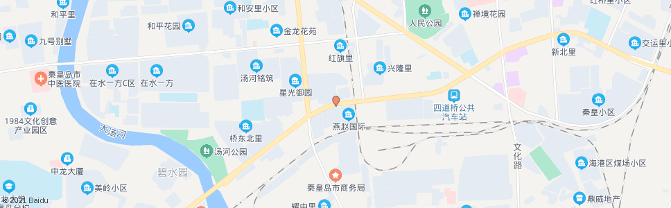 秦皇岛旭日家具广场(红星美凯龙全球家居)_公交站地图_秦皇岛公交_妙搜公交查询2025