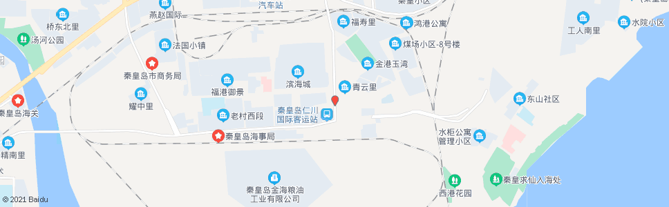 秦皇岛海滨路_公交站地图_秦皇岛公交_妙搜公交查询2025