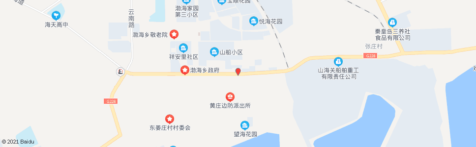 秦皇岛船厂路小区_公交站地图_秦皇岛公交_妙搜公交查询2025