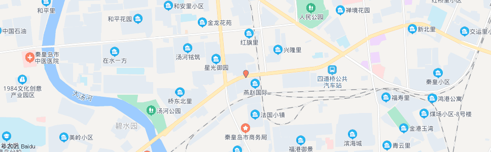 秦皇岛旭日家具广场(红星美凯龙阳光商场)_公交站地图_秦皇岛公交_妙搜公交查询2024