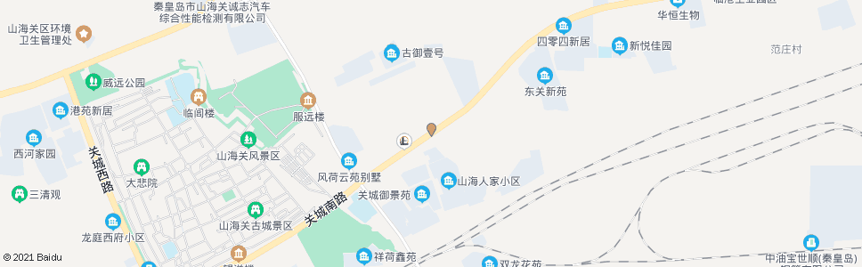 秦皇岛粮食局_公交站地图_秦皇岛公交_妙搜公交查询2025