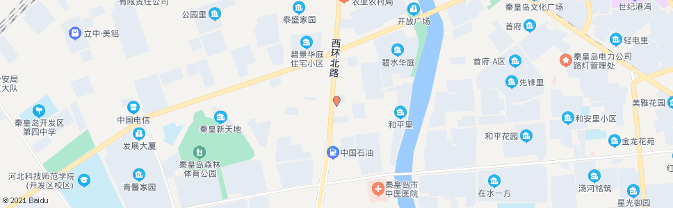 秦皇岛淮河道_公交站地图_秦皇岛公交_妙搜公交查询2025