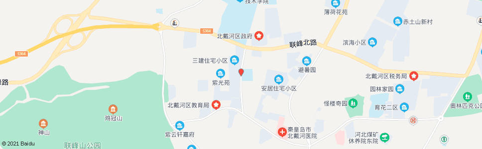 秦皇岛北戴河二中_公交站地图_秦皇岛公交_妙搜公交查询2025