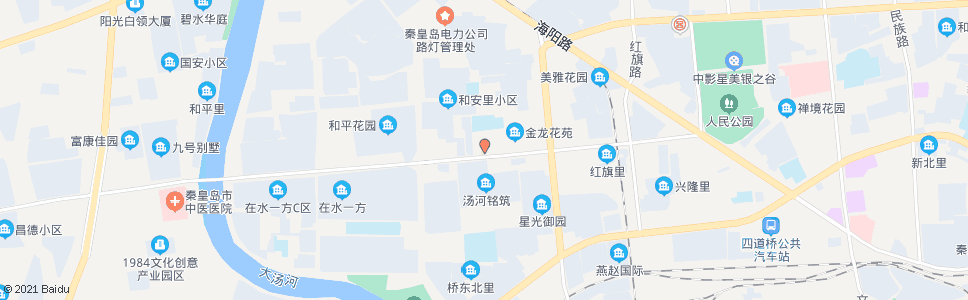 秦皇岛市肿瘤医院_公交站地图_秦皇岛公交_妙搜公交查询2025