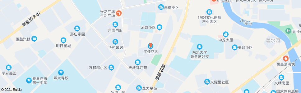 秦皇岛秦皇岛友谊医院(宝佳花园)_公交站地图_秦皇岛公交_妙搜公交查询2025