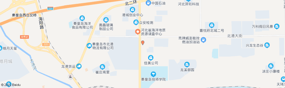 秦皇岛富通公司_公交站地图_秦皇岛公交_妙搜公交查询2025