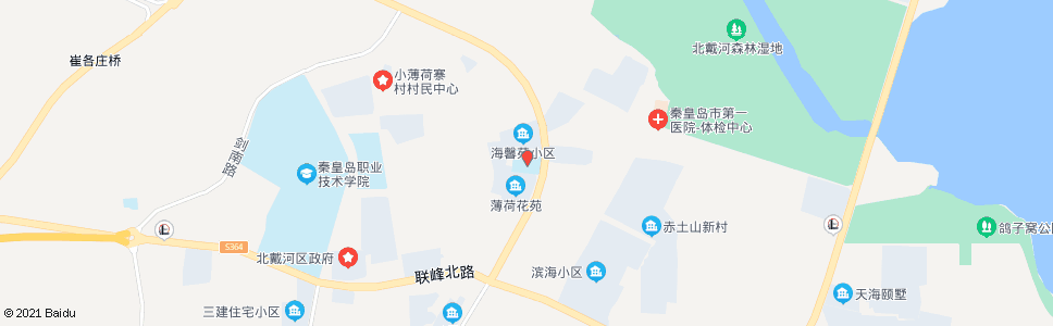 秦皇岛海宁路小学_公交站地图_秦皇岛公交_妙搜公交查询2025