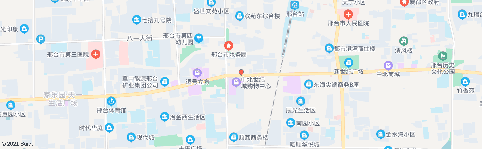 邢台时代电子(曹演庄)_公交站地图_邢台公交_妙搜公交查询2024