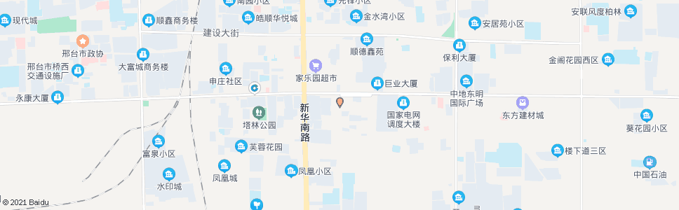 邢台东牛角菜市场(东方装饰超市)_公交站地图_邢台公交_妙搜公交查询2024