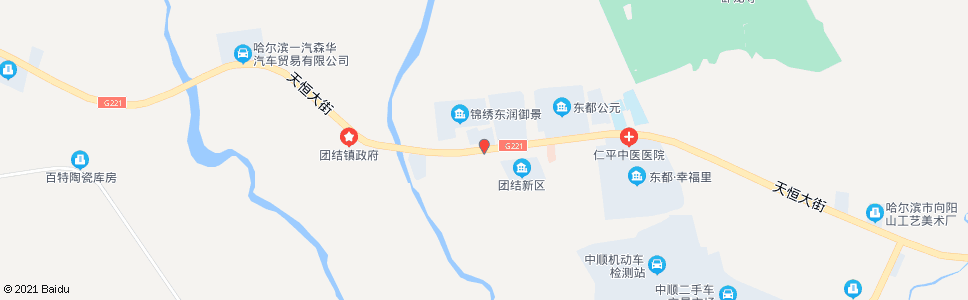 哈尔滨东风商店_公交站地图_哈尔滨公交_妙搜公交查询2024