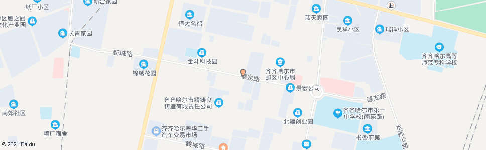 齐齐哈尔雄鹰集团_公交站地图_齐齐哈尔公交_妙搜公交查询2024