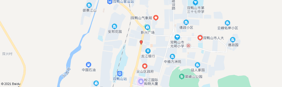 双鸭山万集市场_公交站地图_双鸭山公交_妙搜公交查询2024