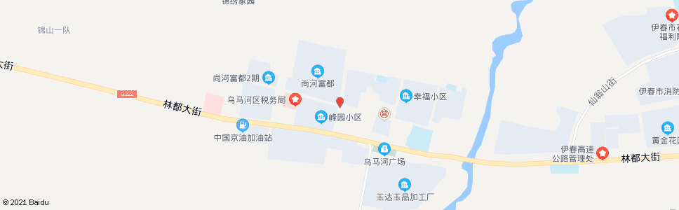 伊春职工食堂_公交站地图_伊春公交_妙搜公交查询2024