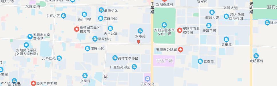 安阳安惠苑南门_公交站地图_安阳公交_妙搜公交查询2024