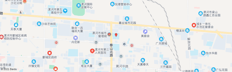 漯河育才学校_公交站地图_漯河公交_妙搜公交查询2024