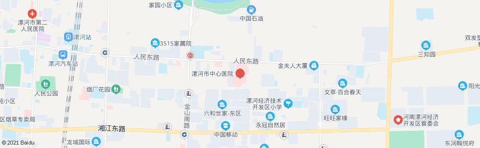 漯河市一院_公交站地图_漯河公交_妙搜公交查询2024