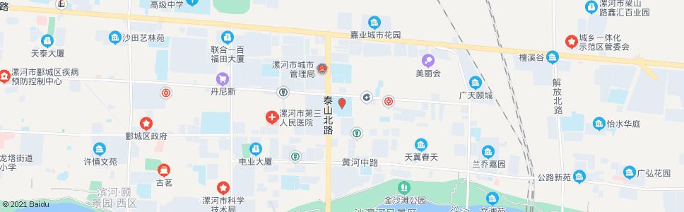 漯河实验中学_公交站地图_漯河公交_妙搜公交查询2024