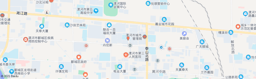 漯河漯河小学_公交站地图_漯河公交_妙搜公交查询2024