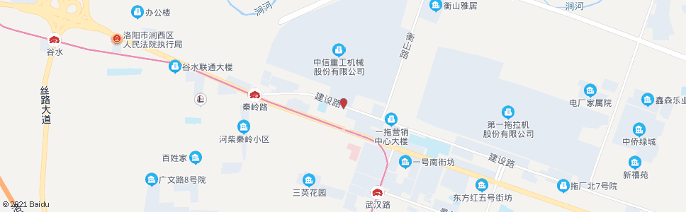 洛阳建设路重庆路口_公交站地图_洛阳公交_妙搜公交查询2025