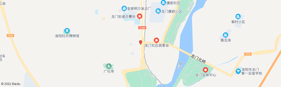 洛阳龙门大道海校路口_公交站地图_洛阳公交_妙搜公交查询2025