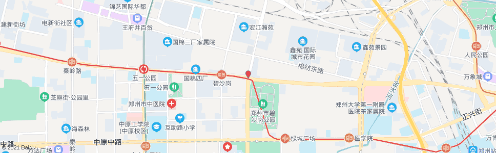 洛阳嵩山路建设路口北_公交站地图_洛阳公交_妙搜公交查询2025