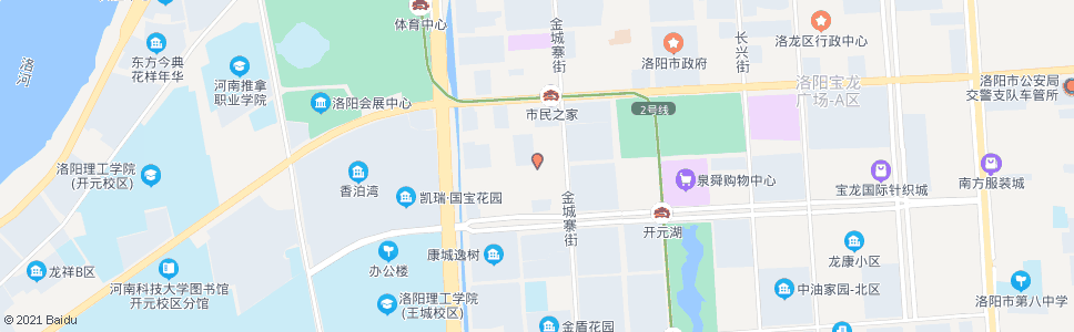 洛阳展览路通济街口东_公交站地图_洛阳公交_妙搜公交查询2024