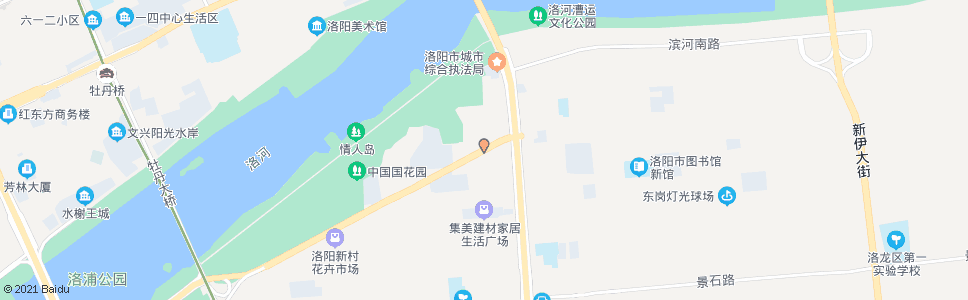 洛阳隋唐城路龙门大道口西_公交站地图_洛阳公交_妙搜公交查询2024