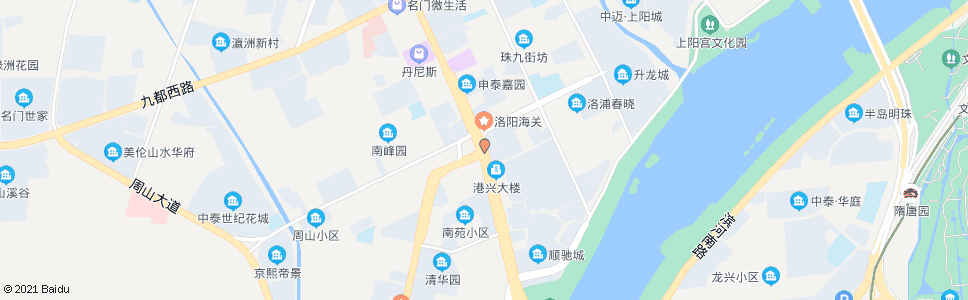 洛阳南昌路河洛路口_公交站地图_洛阳公交_妙搜公交查询2025