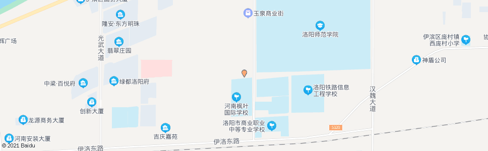 洛阳吉庆路玉泉街口西_公交站地图_洛阳公交_妙搜公交查询2025