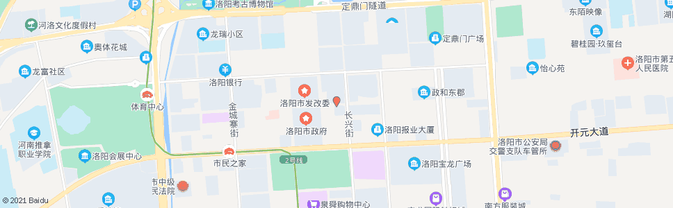 洛阳政和路长兴街口_公交站地图_洛阳公交_妙搜公交查询2025