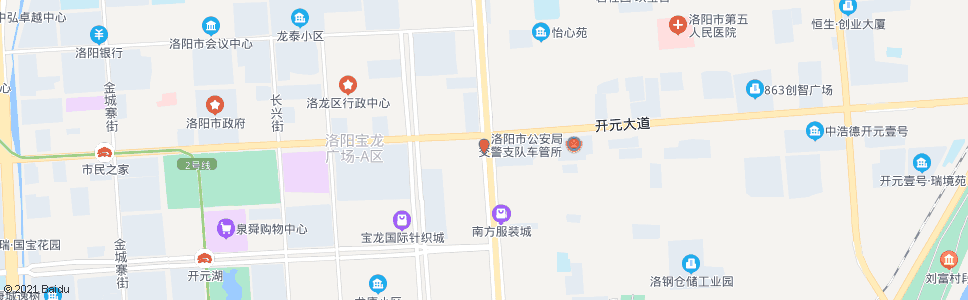 洛阳龙鳞路开元大道口_公交站地图_洛阳公交_妙搜公交查询2024