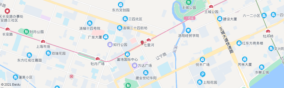 洛阳延安路珠江路口_公交站地图_洛阳公交_妙搜公交查询2024