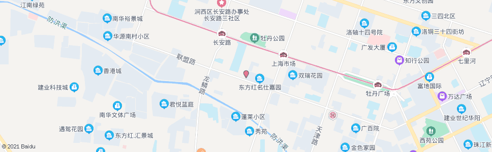 洛阳黔川路联盟路口_公交站地图_洛阳公交_妙搜公交查询2025