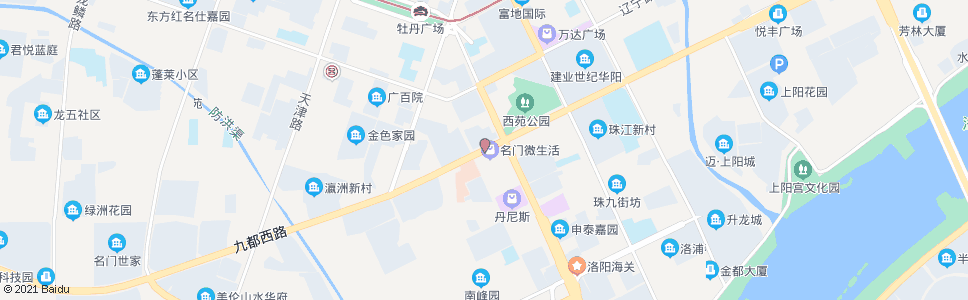 洛阳九都西路南昌路口西_公交站地图_洛阳公交_妙搜公交查询2024