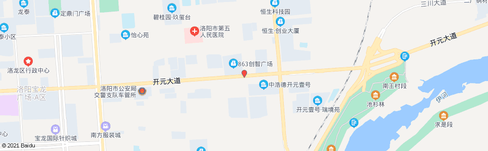 洛阳长厦门街开元大道口北_公交站地图_洛阳公交_妙搜公交查询2025