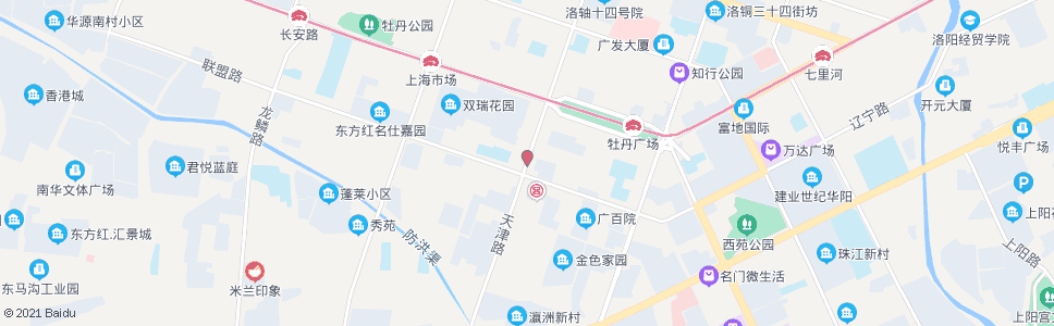 洛阳天津路联盟路口北_公交站地图_洛阳公交_妙搜公交查询2025