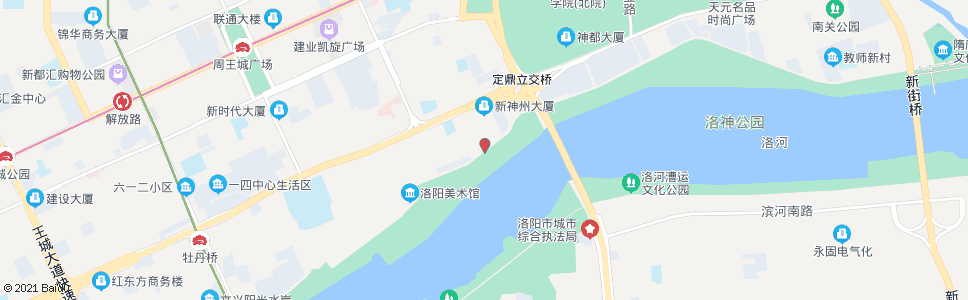 洛阳滨河北路定鼎立交桥西_公交站地图_洛阳公交_妙搜公交查询2025