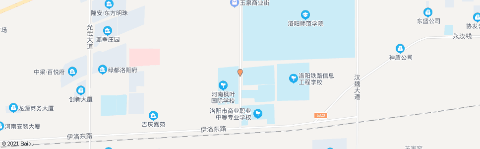 洛阳玉泉街吉庆路口南_公交站地图_洛阳公交_妙搜公交查询2025