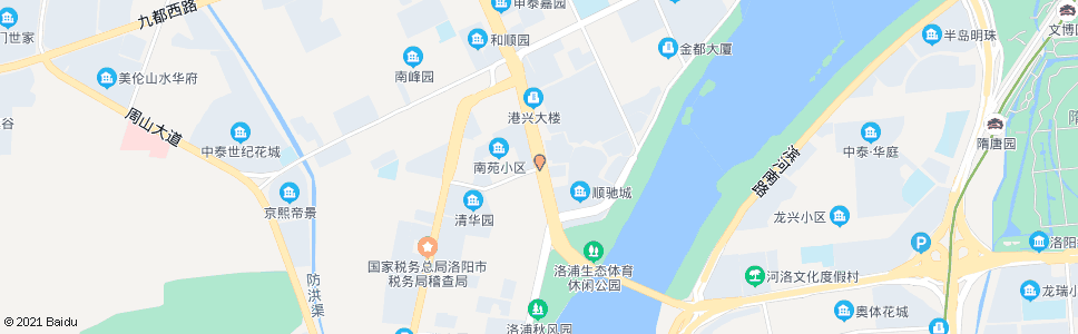 洛阳民居清华园(南苑路南昌路口)_公交站地图_洛阳公交_妙搜公交查询2025