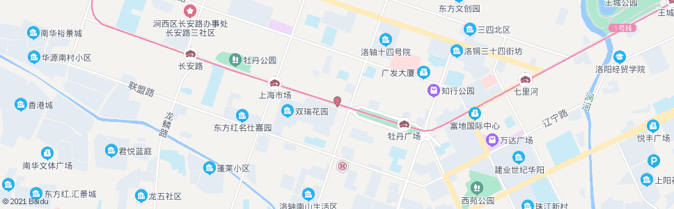 洛阳天津路西宁路口_公交站地图_洛阳公交_妙搜公交查询2025