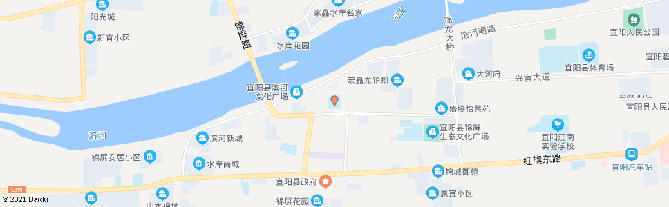 洛阳红旗实验学校_公交站地图_洛阳公交_妙搜公交查询2025