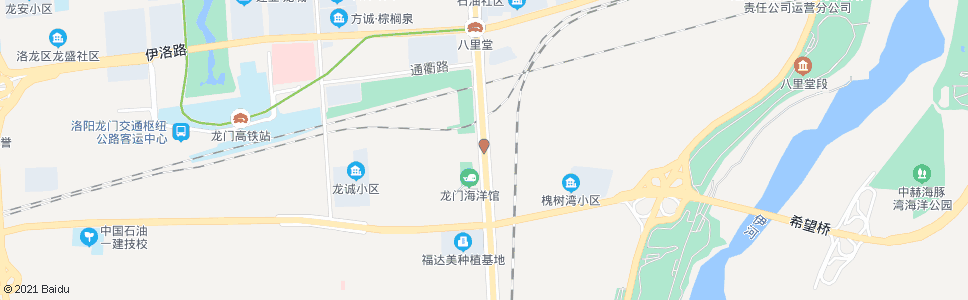 洛阳龙门大道古龙路口_公交站地图_洛阳公交_妙搜公交查询2025