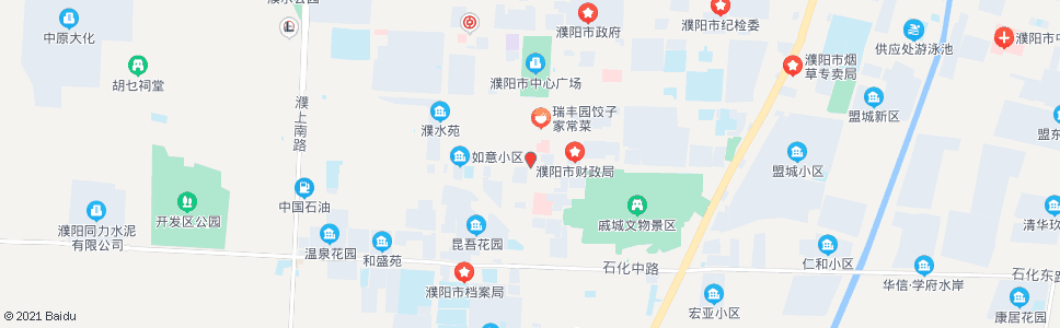 濮阳古城路口_公交站地图_濮阳公交_妙搜公交查询2024