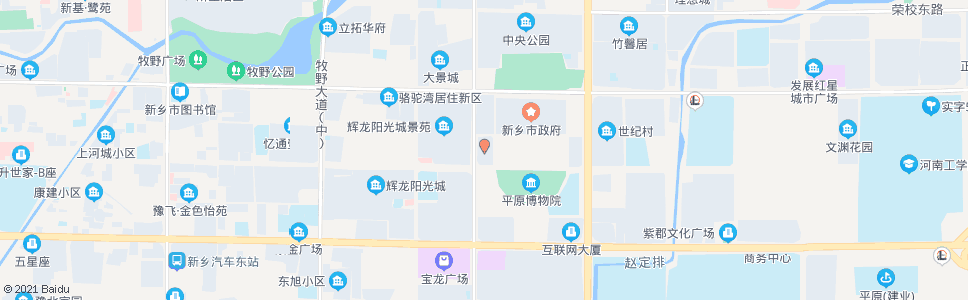 新乡市民中心_公交站地图_新乡公交_妙搜公交查询2024