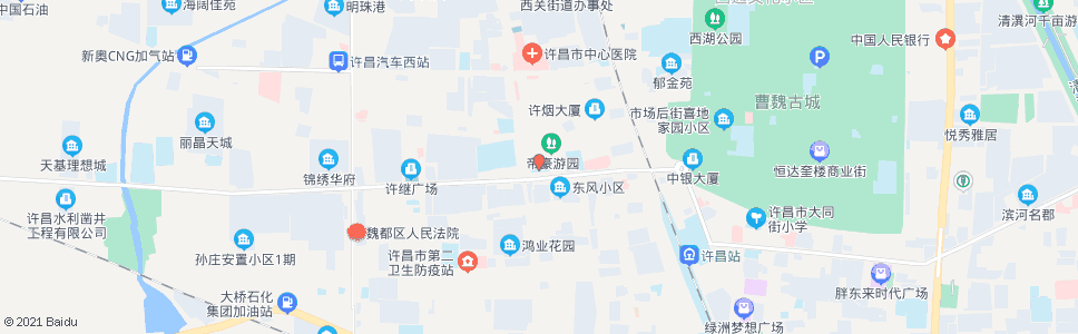 许昌建设路小学_公交站地图_许昌公交_妙搜公交查询2024