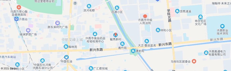 许昌毓秀新村_公交站地图_许昌公交_妙搜公交查询2024