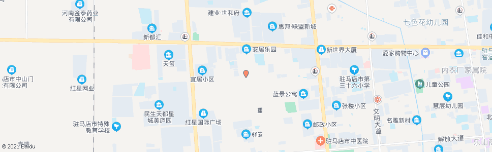 驻马店第二高中_公交站地图_驻马店公交_妙搜公交查询2024