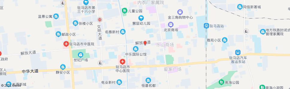 驻马店金龙书城_公交站地图_驻马店公交_妙搜公交查询2024